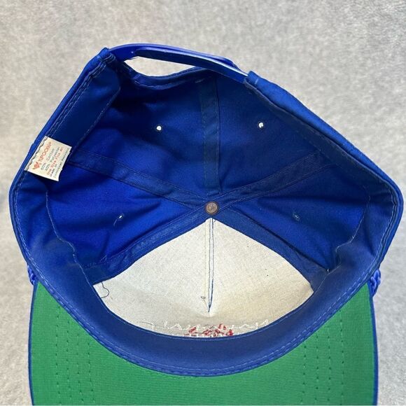 Vintage National Fire Control Trucker Hat Blue Rope Brim Snapback High Point NC - Picture 8 of 10